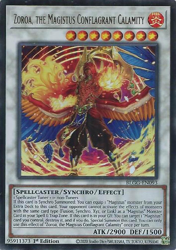 Zoroa, the Magistus Conflagrant Calamity [BLGG-EN093] Ultra Rare | Total Play