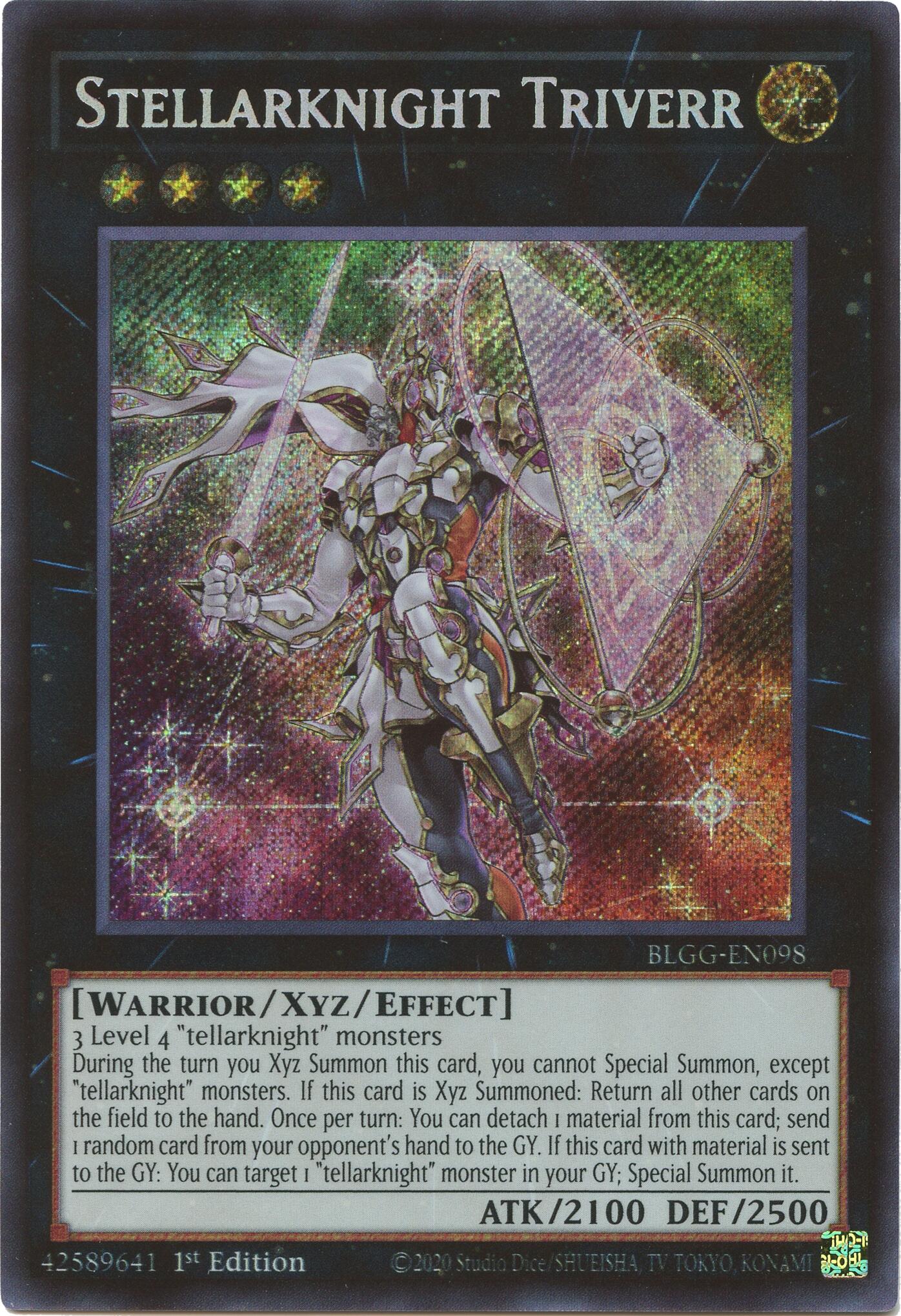 Stellarknight Triverr [BLGG-EN098] Secret Rare | Total Play
