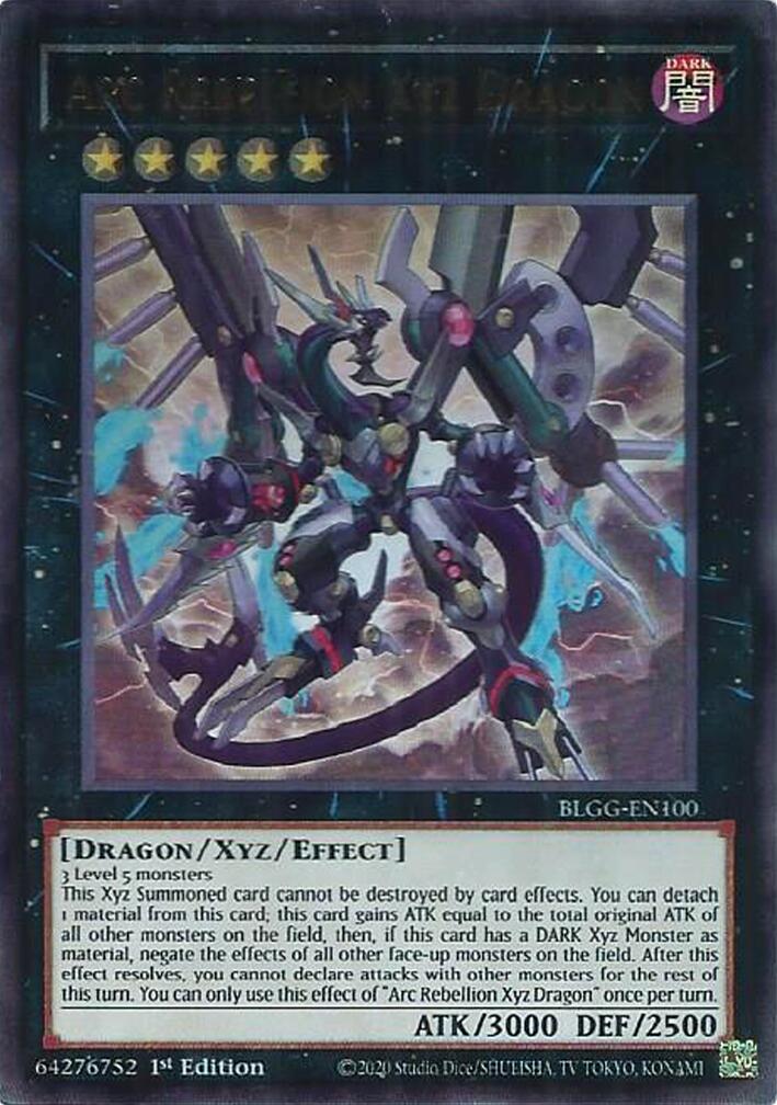 Arc Rebellion Xyz Dragon [BLGG-EN100] Ultra Rare | Total Play
