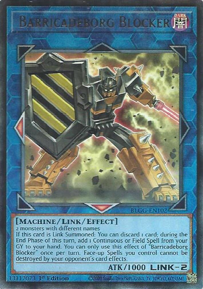 Barricadeborg Blocker [BLGG-EN102] Ultra Rare | Total Play
