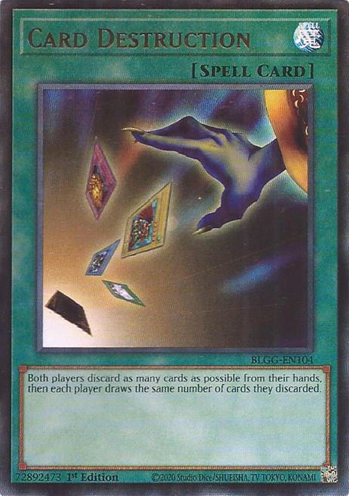 Card Destruction [BLGG-EN104] Ultra Rare | Total Play