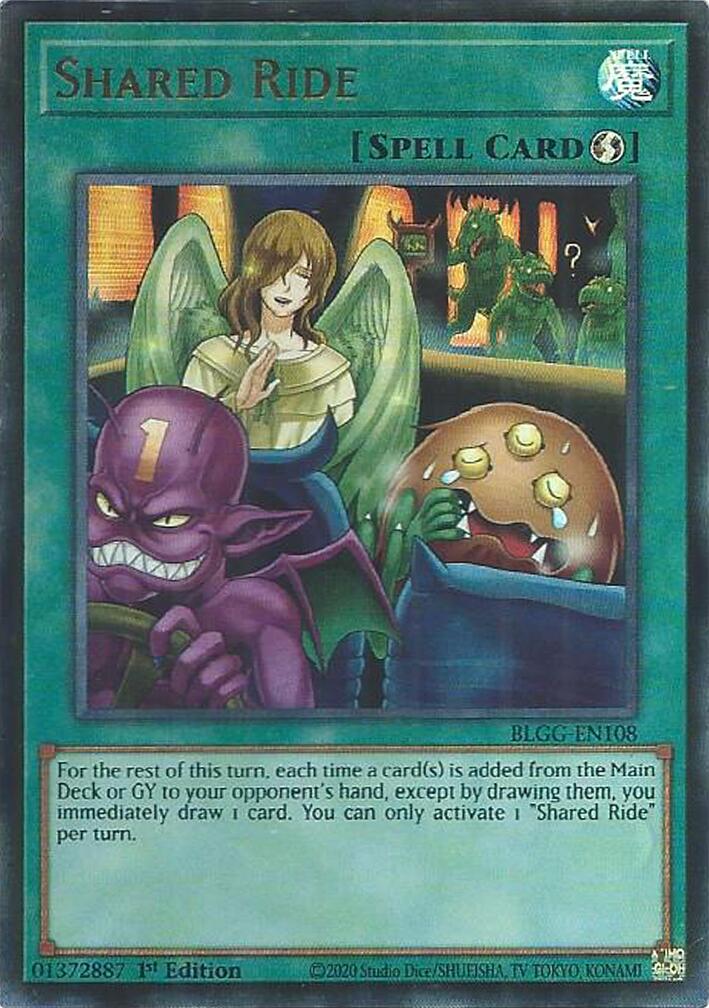 Shared Ride [BLGG-EN108] Ultra Rare | Total Play