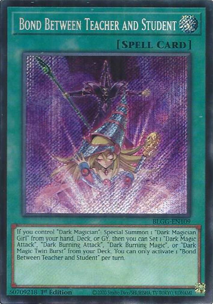 Bond Between Teacher and Student [BLGG-EN109] Secret Rare | Total Play