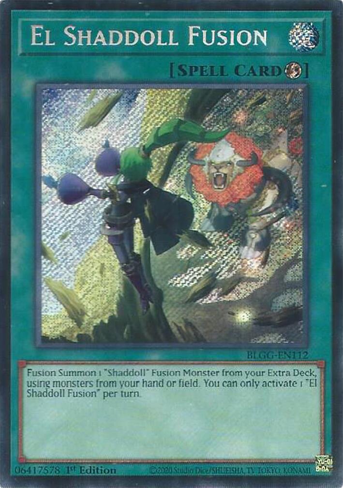 El Shaddoll Fusion [BLGG-EN112] Secret Rare | Total Play