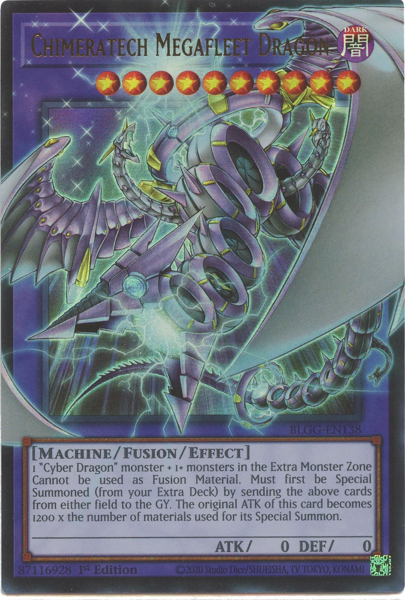 Chimeratech Megafleet Dragon [BLGG-EN138] Ultra Rare | Total Play