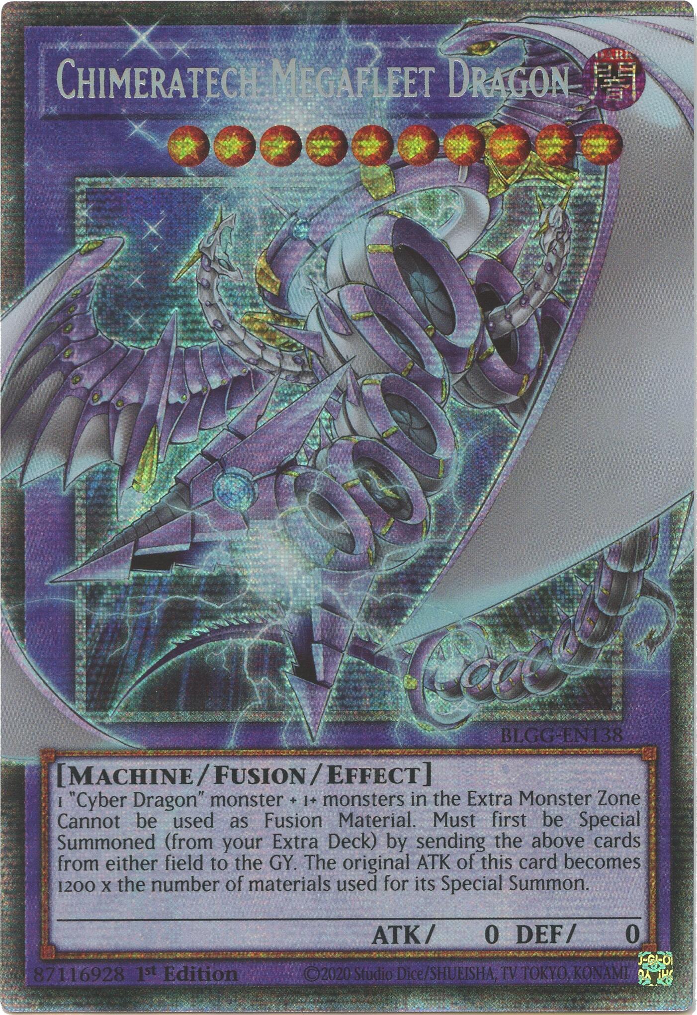 Chimeratech Megafleet Dragon (Starlight Rare) [BLGG-EN138] Starlight Rare | Total Play