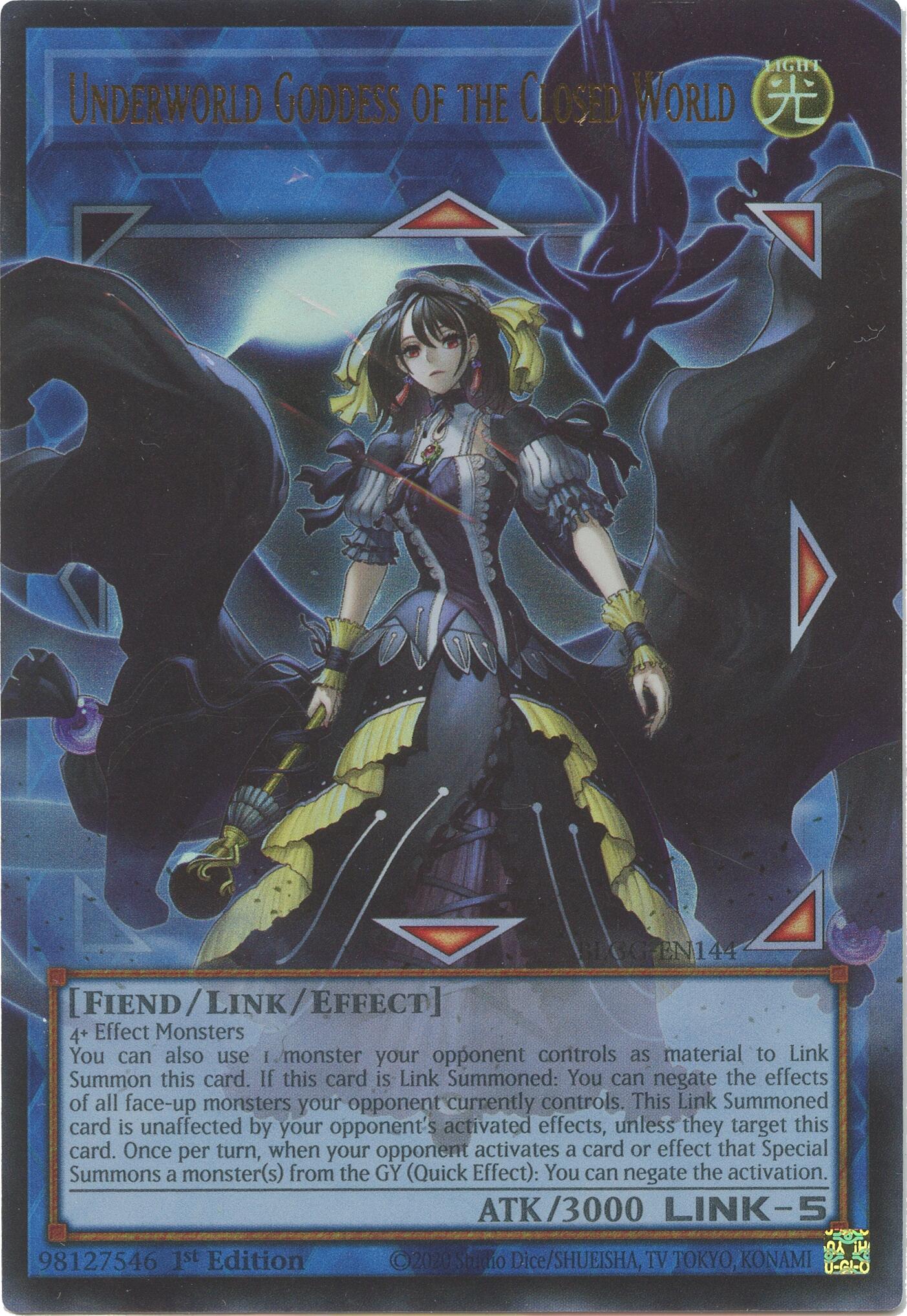 Underworld Goddess of the Closed World [BLGG-EN144] Ultra Rare | Total Play