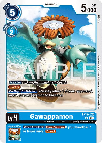 Gawappamon [EX12-025] [Digital World Shambala] | Total Play
