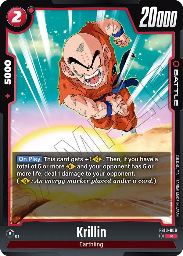 Krillin (FB10-006) [Cross Force] | Total Play