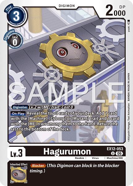 Hagurumon [EX12-053] [Digital World Shambala] | Total Play