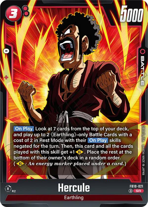Hercule (FB10-021) [Cross Force] | Total Play