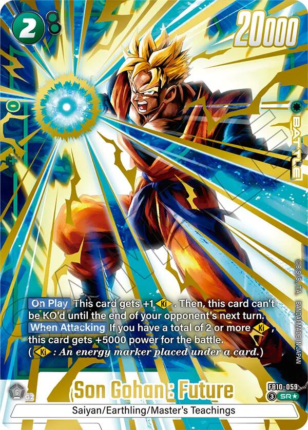 Son Gohan : Future (FB10-059) (Alternate Art) [Cross Force] | Total Play