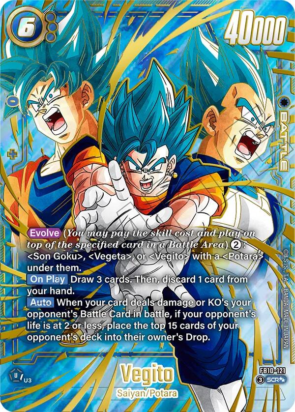 Vegito (FB10-121) (Super Alternate Art) [Cross Force] | Total Play