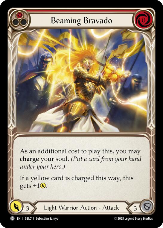 Beaming Bravado (Red) [SBL011] (Silver Age Chapter 3) | Total Play