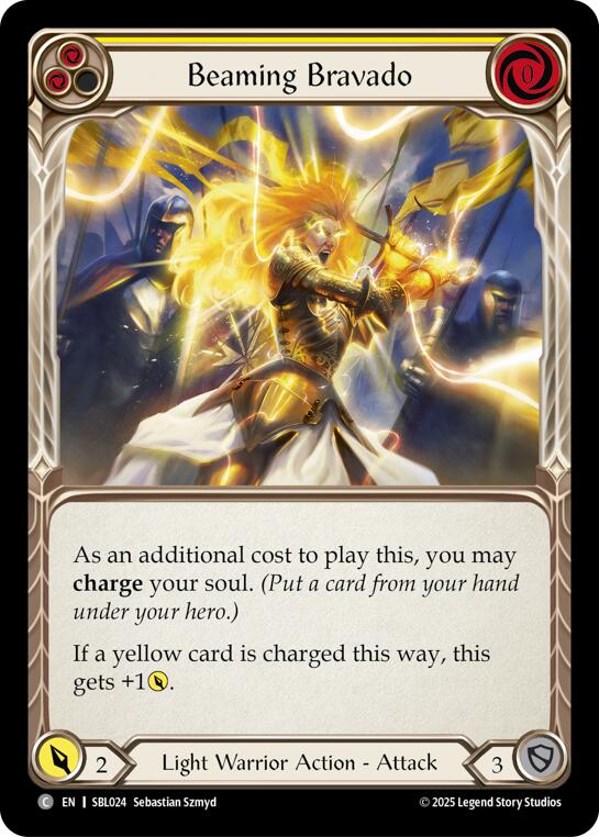Beaming Bravado (Yellow) [SBL024] (Silver Age Chapter 3) | Total Play