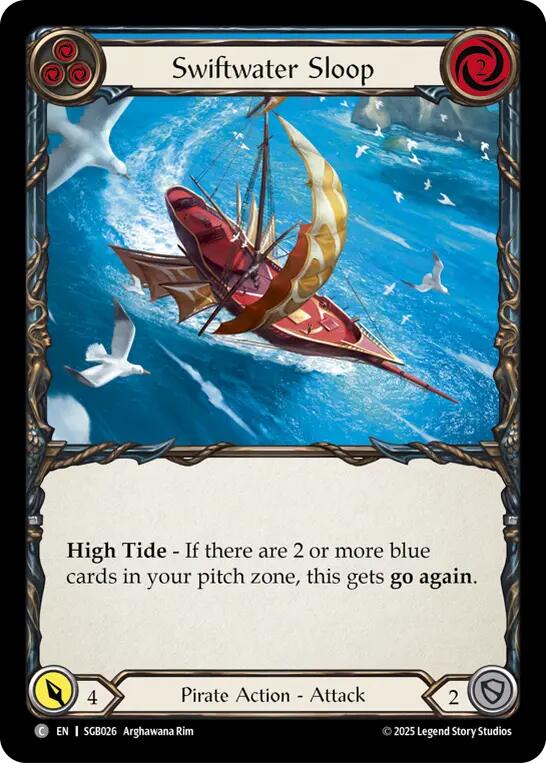 Swiftwater Sloop (Blue) [SGB026] (Silver Age Chapter 3) | Total Play