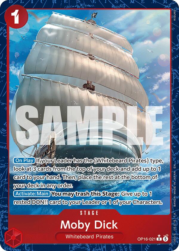 Moby Dick (Alternate Art) [The Time of Battle] | Total Play