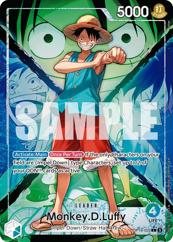 Monkey.D.Luffy (Alternate Art) [The Time of Battle] | Total Play