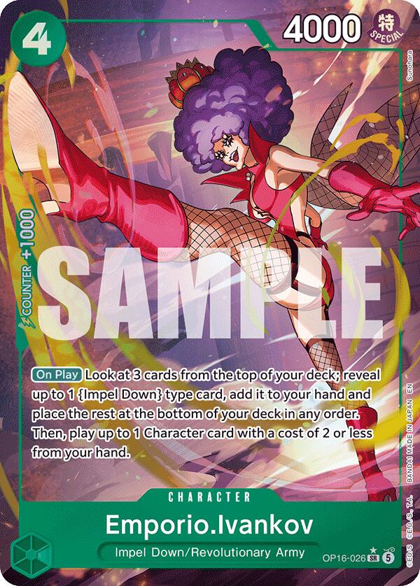 Emporio.Ivankov (Alternate Art) [The Time of Battle] | Total Play