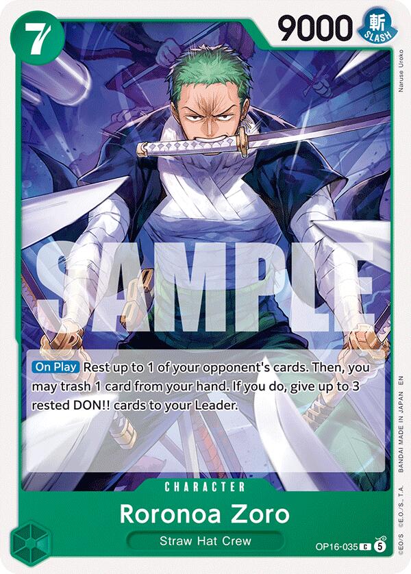 Roronoa Zoro [The Time of Battle] | Total Play