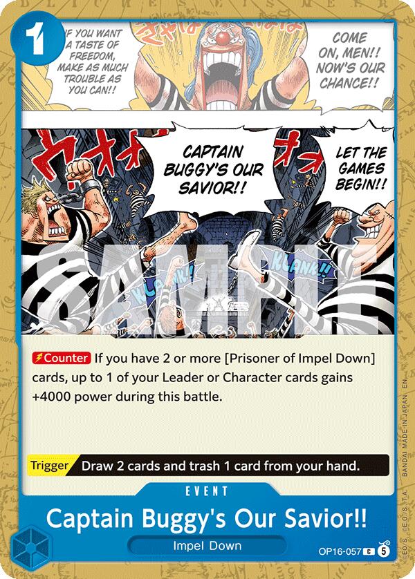 Captain Buggy's Our Savior!! [The Time of Battle] | Total Play
