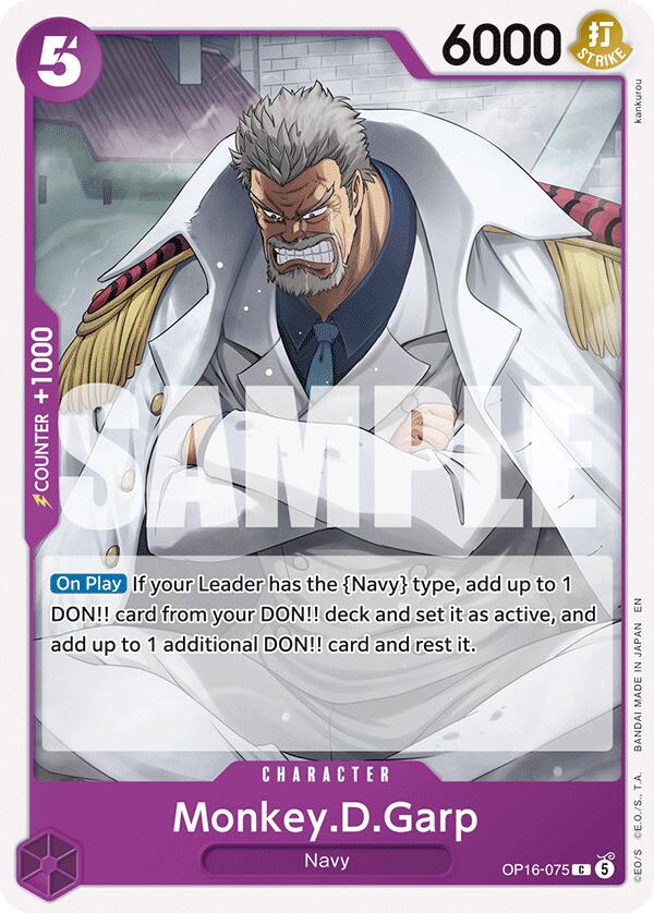 Monkey.D.Garp [The Time of Battle] | Total Play