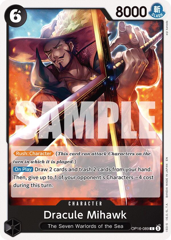 Dracule Mihawk [The Time of Battle] | Total Play