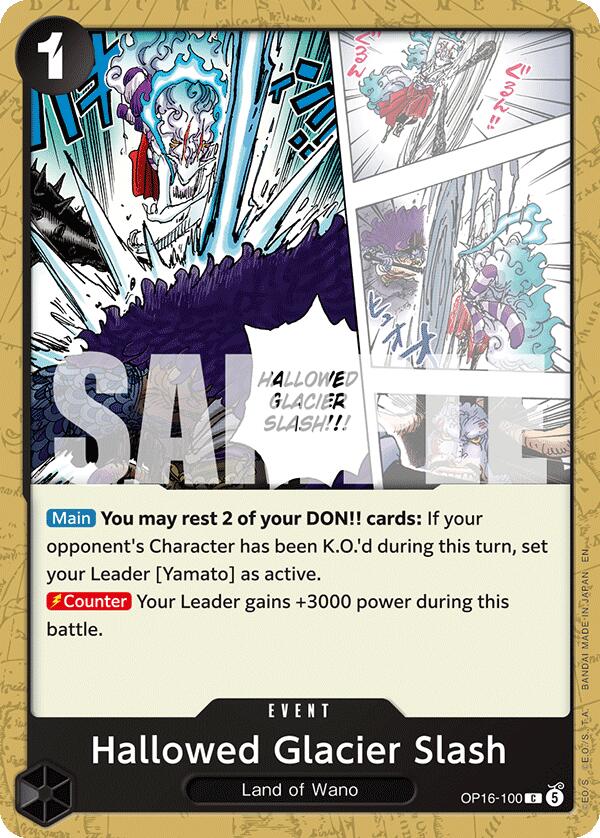 Hallowed Glacier Slash [The Time of Battle] | Total Play