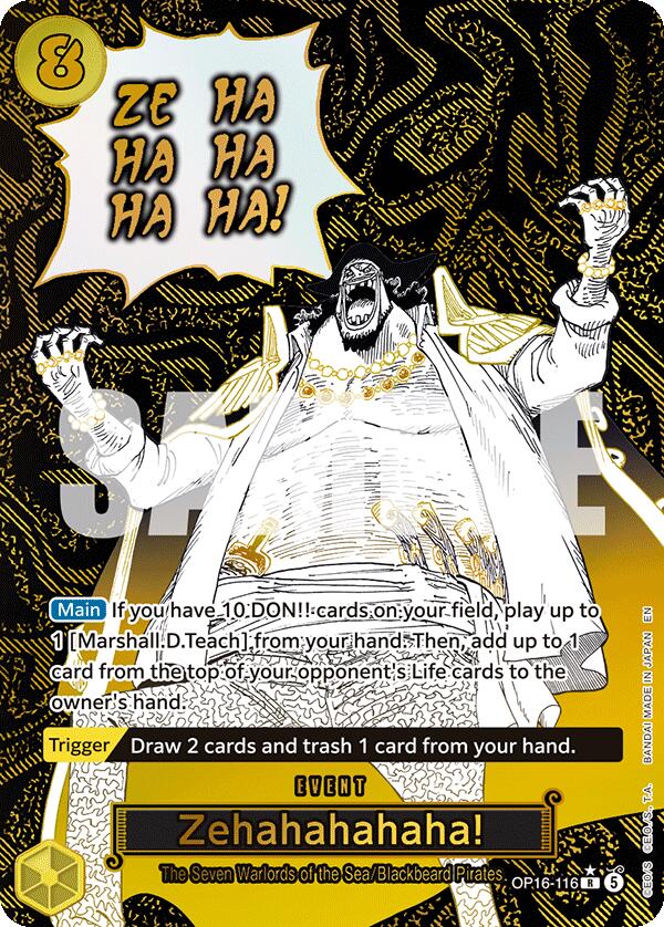 Zehahahahaha! (Alternate Art) [The Time of Battle] | Total Play