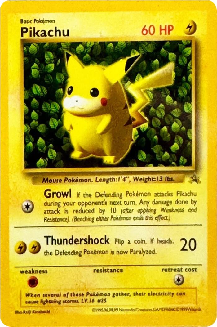 Pikachu (Corocoro Grey Star) [Player Placement Trainer Promos] | Total Play