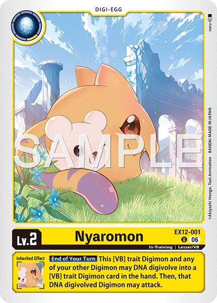 Nyaromon [EX12-001] [Digital World Shambala] | Total Play