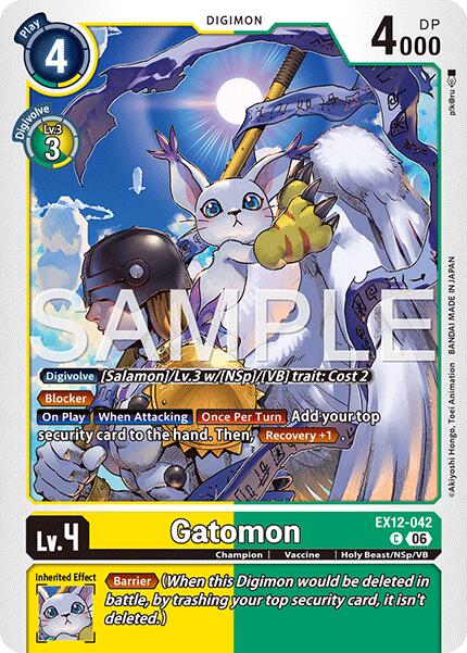 Gatomon [EX12-042] [Digital World Shambala] | Total Play