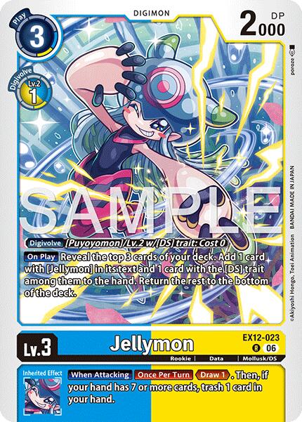 Jellymon [EX12-023] [Digital World Shambala] | Total Play