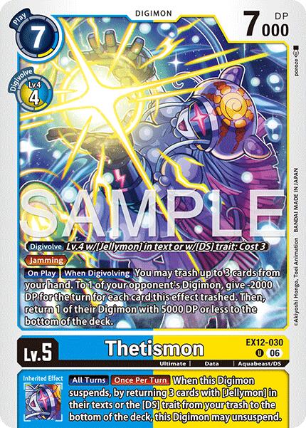 Thetismon [EX12-030] [Digital World Shambala] | Total Play