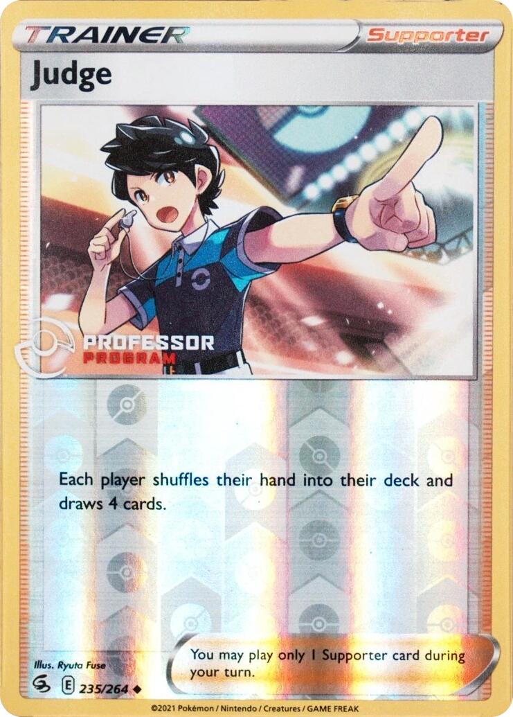 Judge (235/264) [Professor Program Promos] | Total Play