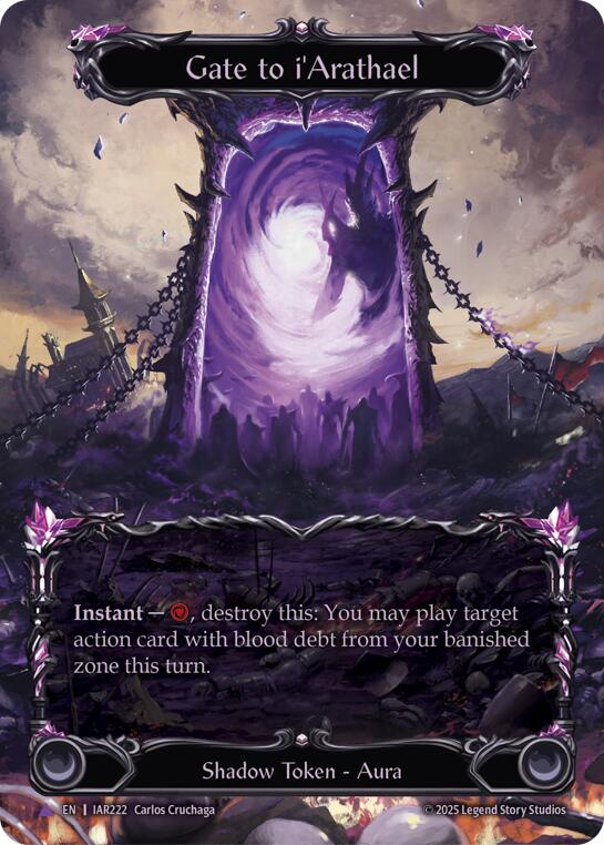 Gate to i'Arathael (Marvel) [IAR222-MV] (Omens of the Third Age)  Cold Foil | Total Play