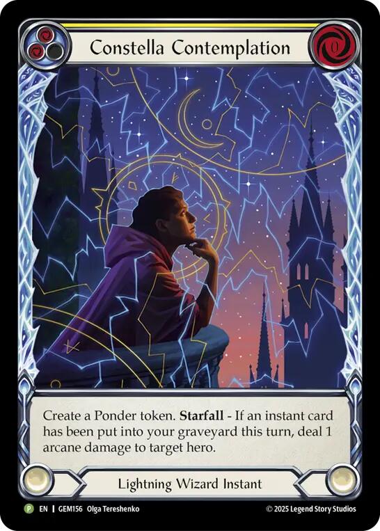 Constella Contemplation (Yellow) [GEM156] (Gem Pack 5) | Total Play