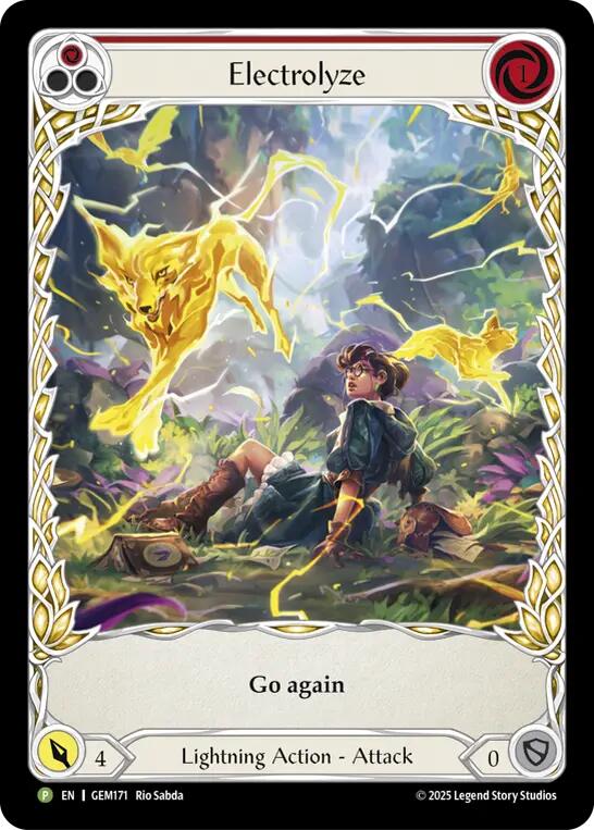 Electrolyze (Red) [GEM171] (Gem Pack 5) | Total Play