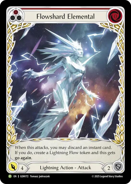 Flowshard Elemental (Red) [GEM172] (Gem Pack 5) | Total Play