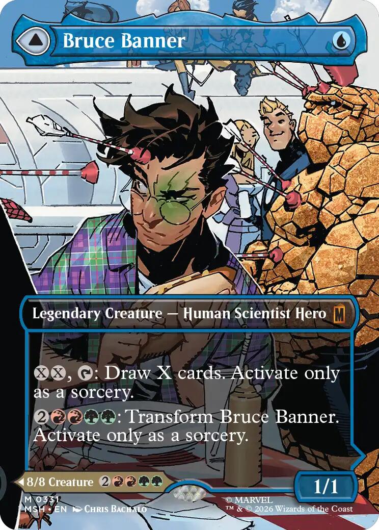 Bruce Banner (Borderless) (0331) [Marvel Super Heroes] | Total Play