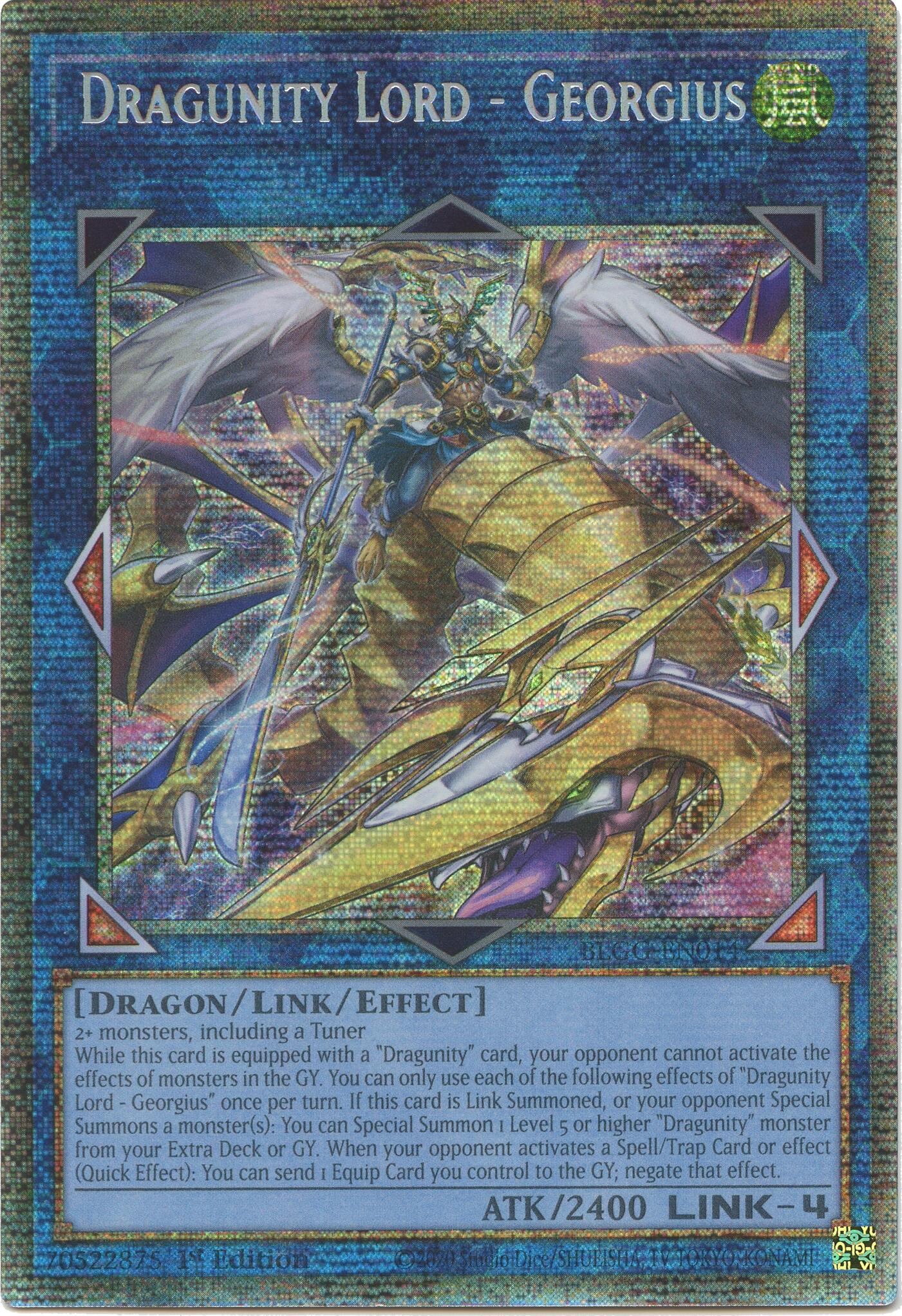 Dragunity Lord - Georgius (Starlight Rare) [BLGG-EN014] Starlight Rare | Total Play