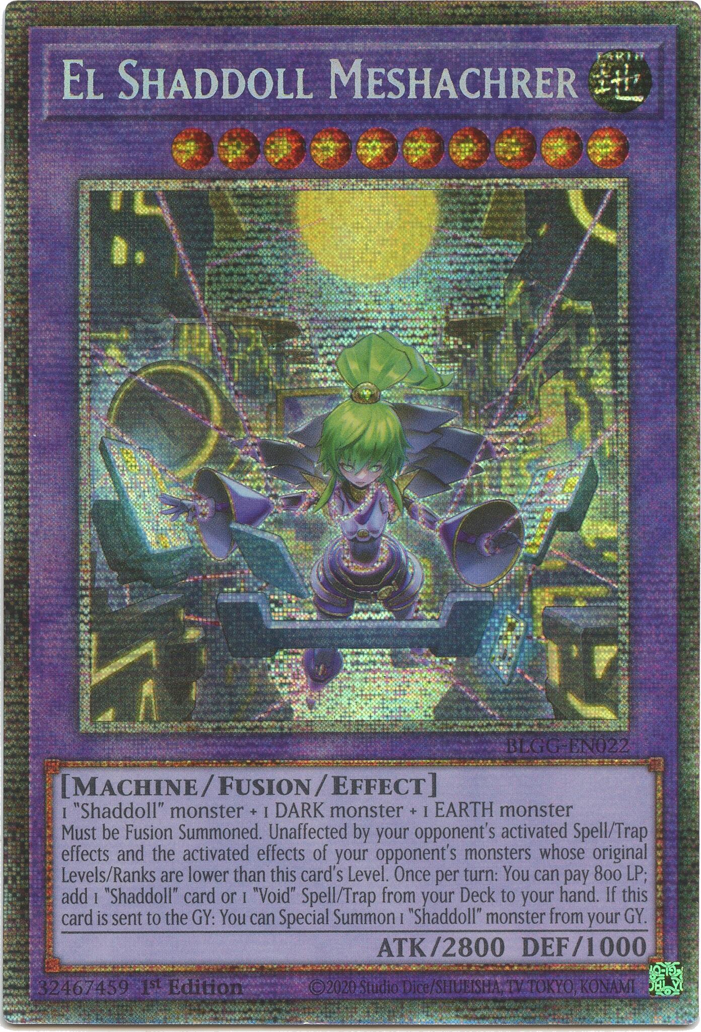 El Shaddoll Meshachrer (Starlight Rare) [BLGG-EN022] Starlight Rare | Total Play