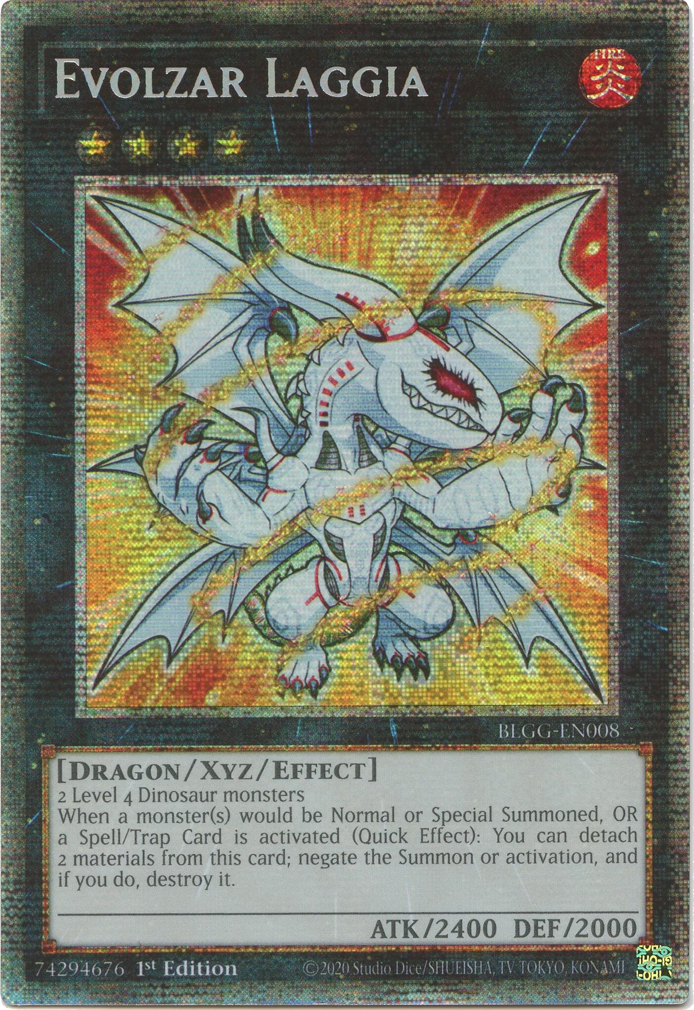 Evolzar Laggia (Starlight Rare) [BLGG-EN008] Starlight Rare | Total Play