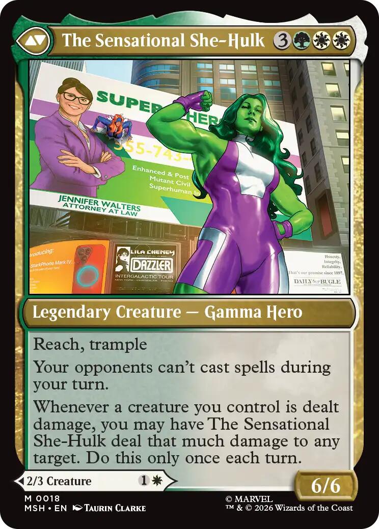 Jennifer Walters // The Sensational She-Hulk [Marvel Super Heroes] | Total Play