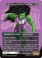 Jennifer Walters // The Sensational She-Hulk (Borderless) (0355) [Marvel Super Heroes] | Total Play