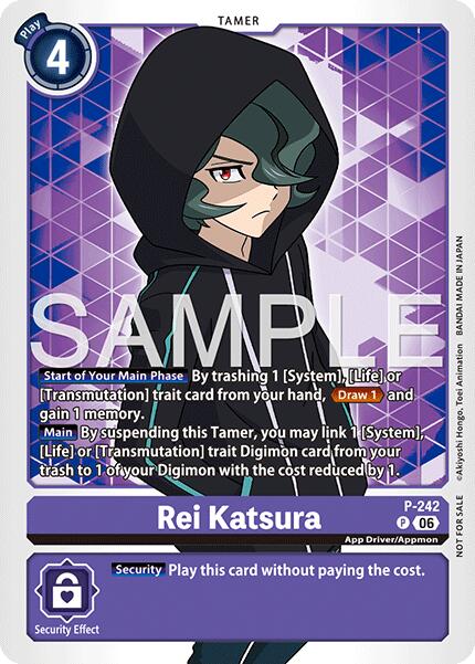 Rei Katsura [P-242] (Official Store Tournament 2026 Vol. 3 Participant) [Promotional Cards] | Total Play