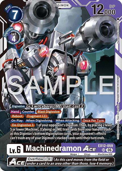 Machinedramon ACE [EX12-059] [Digital World Shambala] | Total Play