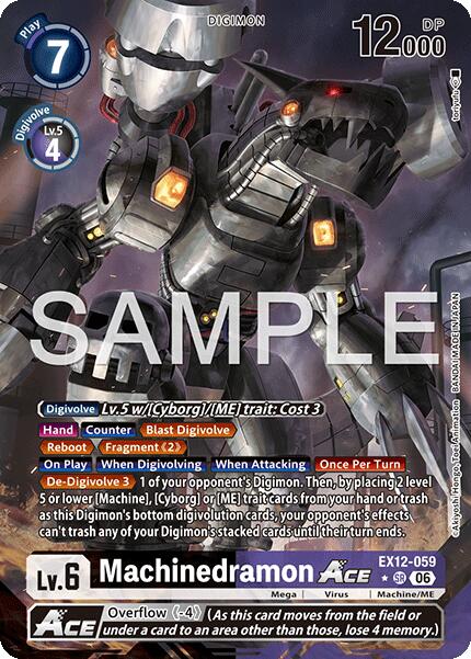 Machinedramon ACE [EX12-059] (Alternate Art) [Digital World Shambala] | Total Play