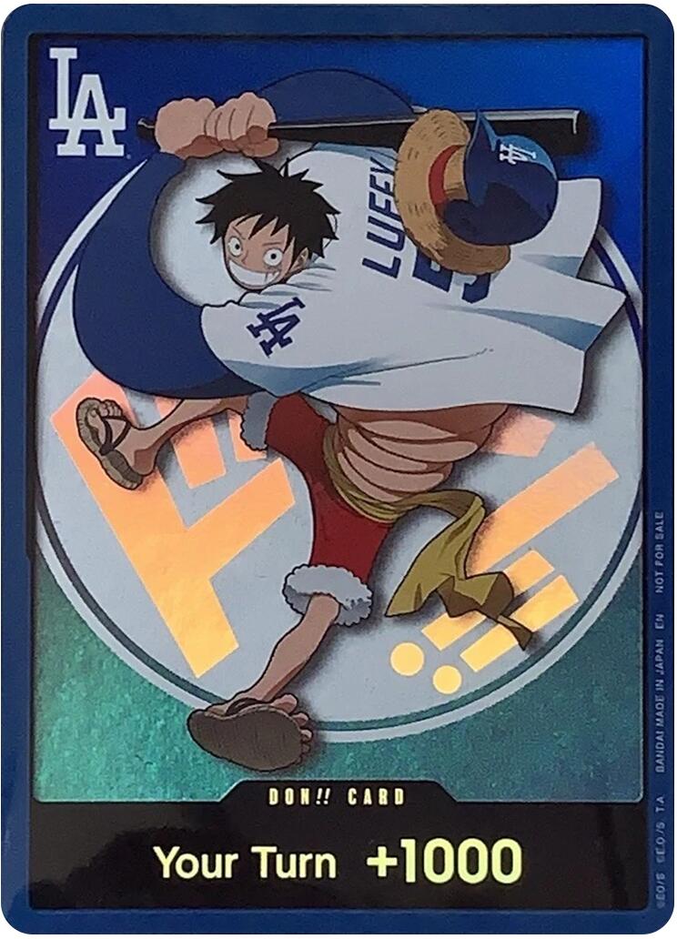 DON!! Card (LA Dodgers 2026 Promo) [One Piece Promotion Cards] | Total Play