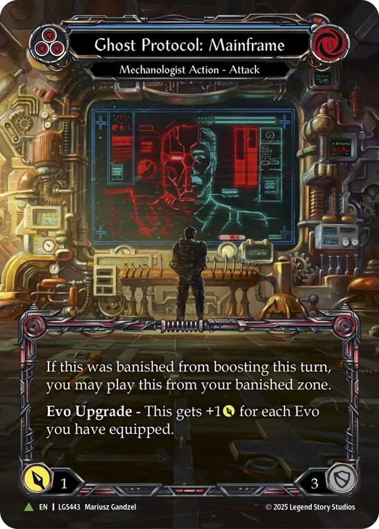 Ghost Protocol: Mainframe (Marvel) [LGS443] (Promo)  Cold Foil | Total Play